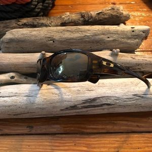 Tortoise shell Oakley sport sunglasses